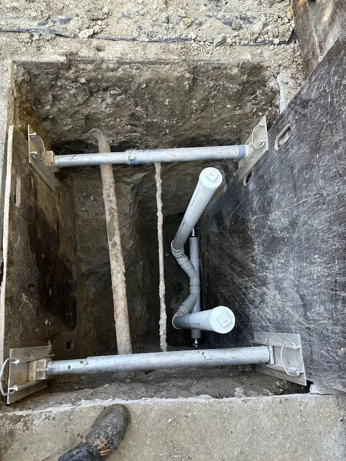 Experienced plumber completing Gas Line Repair work in North Fort Lewis